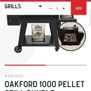 Brand new grill still boxed and on pallet.